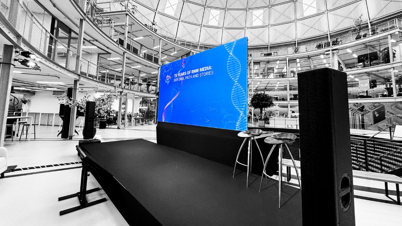 Beeld en projectietechniek huren voor zakelijke presentaties